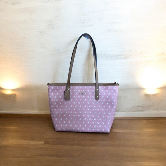 Coach Pink Tote Bag - Picture 2 of 5